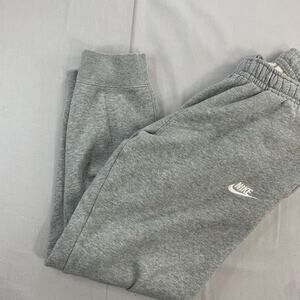 Nike Activewear Jogger Mens Size Medium Heather Grey Tapered Leg Sweatpants